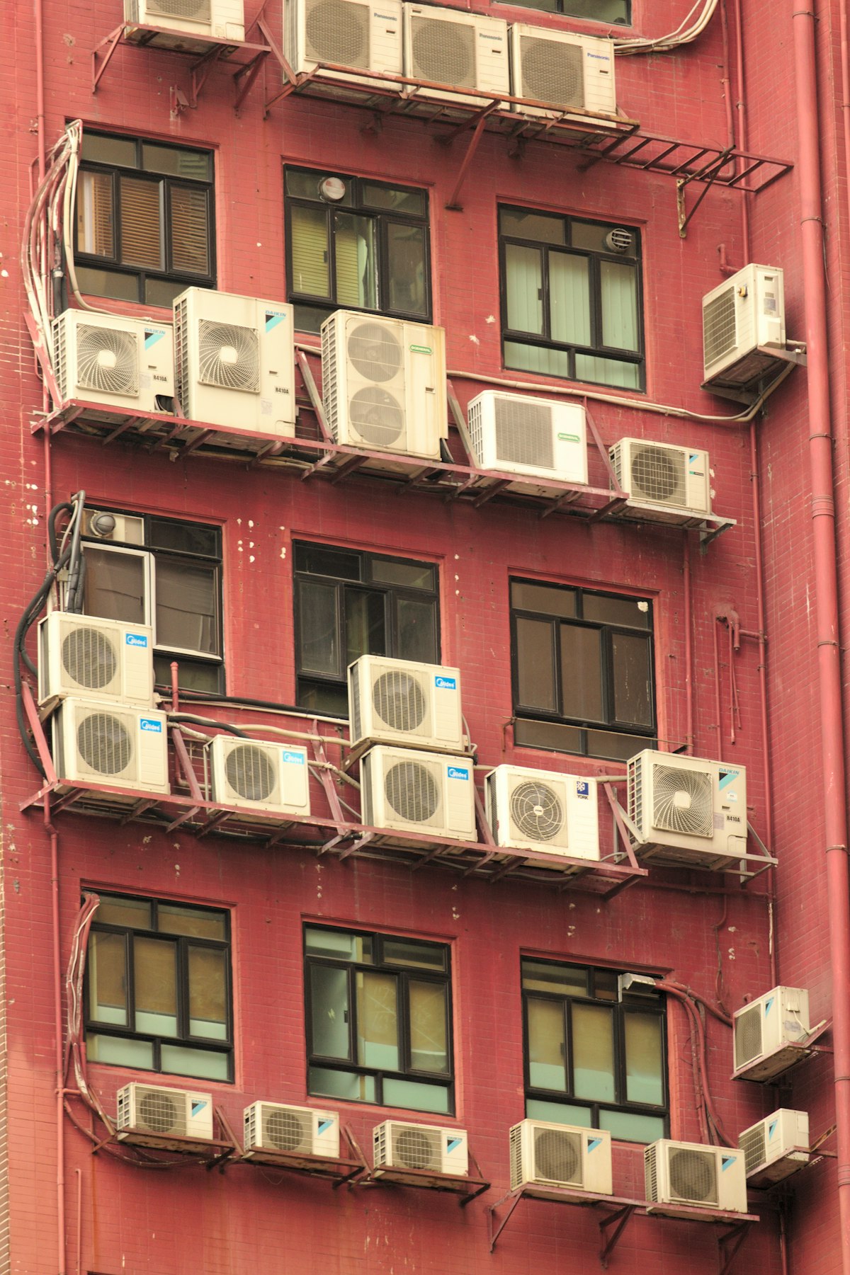 New AC condenser installation